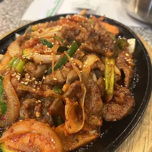 Pork bulgogi (spicy)