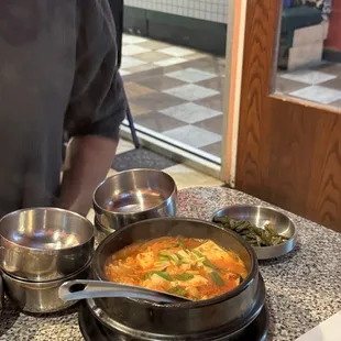 Kimchi jjigae