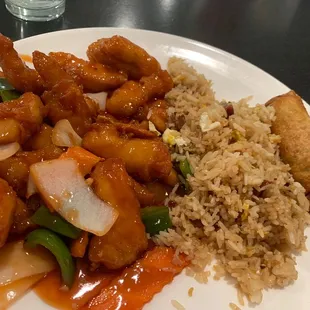 Orange chicken