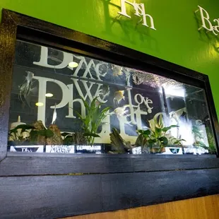 Fish Tank (We love Pho'natics)