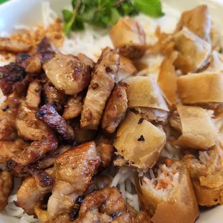 Lemongrass Chicken & Spring Roll Vermicelli