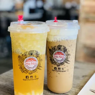 Peach Orange Tea &amp; House Coffee ~
