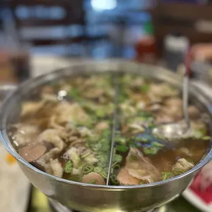 Oxtail hotpot