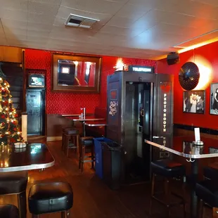 the interior of a restaurant