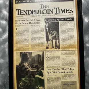 the tenderoin times