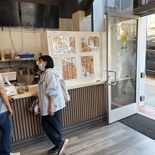 Waiting for my drink