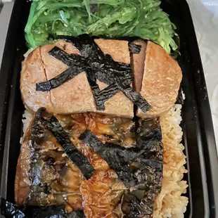 5. Eel spam with rice