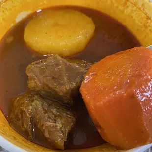 Yemenite beef soup