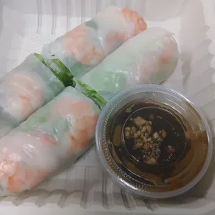 Shrimp rolls~