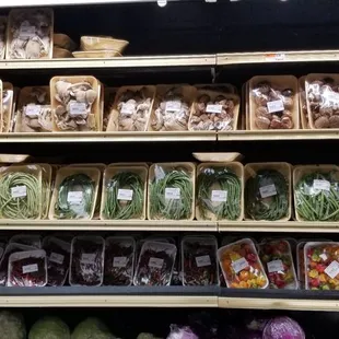 a variety of vegetables