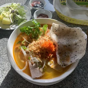 Vietnamese Turmeric Yellow Noodles (Mì Quảng)