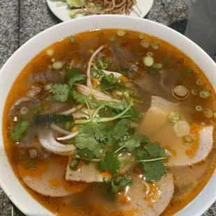 Spicy noodle soup
