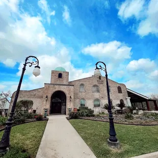 the front of the winery