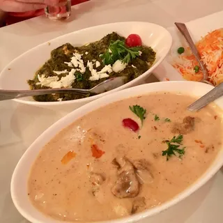 Palak paneer