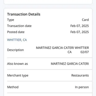 Actual purchase that went through.