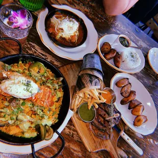 paella, food