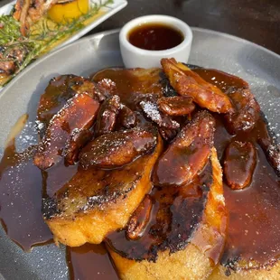 Plantain French Toast (ask for a side of their marshmallow whip cream)