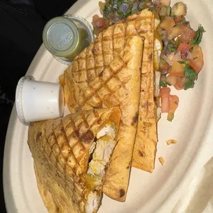 Chicken Quesadillas