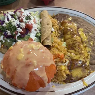 Chula&apos;s Plate with shredded chicken tostada