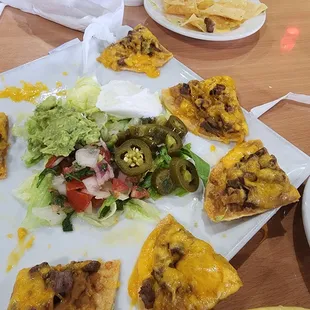 Nachos al Carbon. Good portion. Tasty.  Quick service