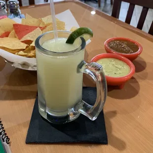 Happy Hour Margaritas are $2.99  M-F 11a-6p And so tasty too!