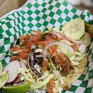 $2 fish taco. Not liked.