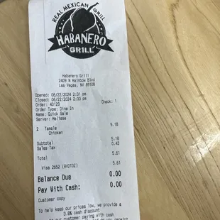 For the price of two tamales