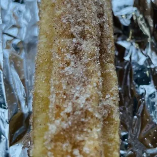 Crunchy on the outside. Soft and warm in the inside. That's the way to go.