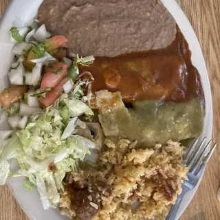 Grilled Veggie Enchiladas