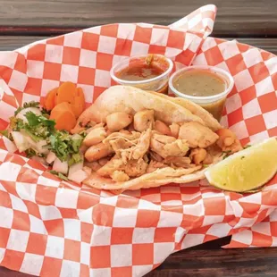Chicken taco