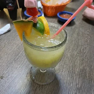 Margaritas! Great flavor!