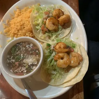 2 Shrimp Tacos
