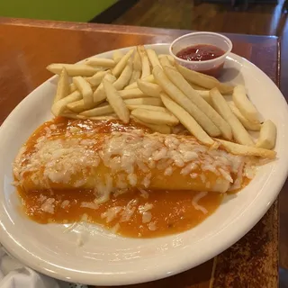 2. Kids Cheese Enchilada