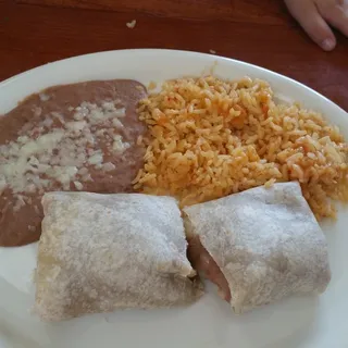 4. Kids Bean and Cheese Burrito