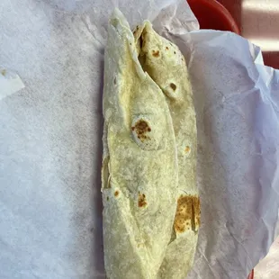 Bean n cheese burrito