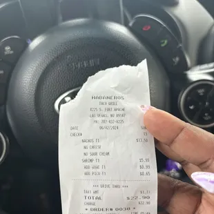 Receipt