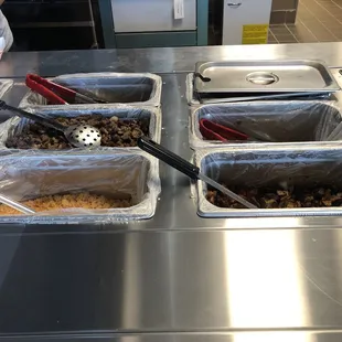 interior, burritos and wraps