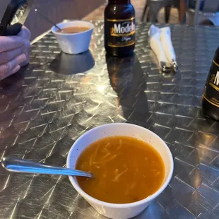 Welcome soup - delicious