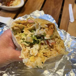 $5 Chicken Burrito for the win!!