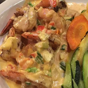 Upclose camarones habaneros