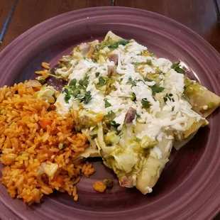 Enchiladas Verdes