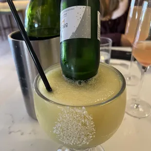 Sparkling margarita