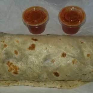 Carne Asada burrito
