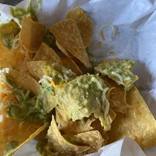 Chips with guacamole