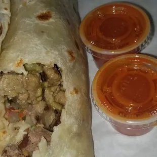 Carne Asada Burrito (so much steak!)