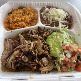 Chile Verde plate