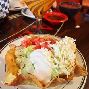 a plate of nachos