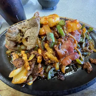 Yummy fajitas