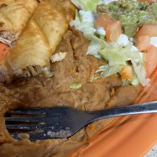 Fried chimichangas