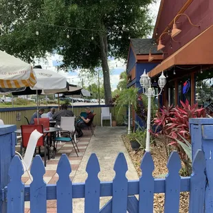 Outside area